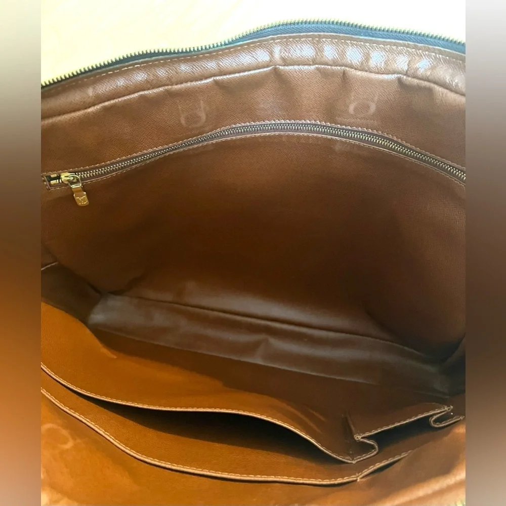 Louis Vuitton Porte Documents Voyage Monogram Briefcase Authentic - Picture 13 of 16